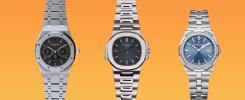 the holy trinity of luxury watches